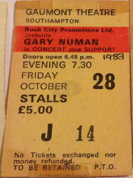 Southampton Ticket